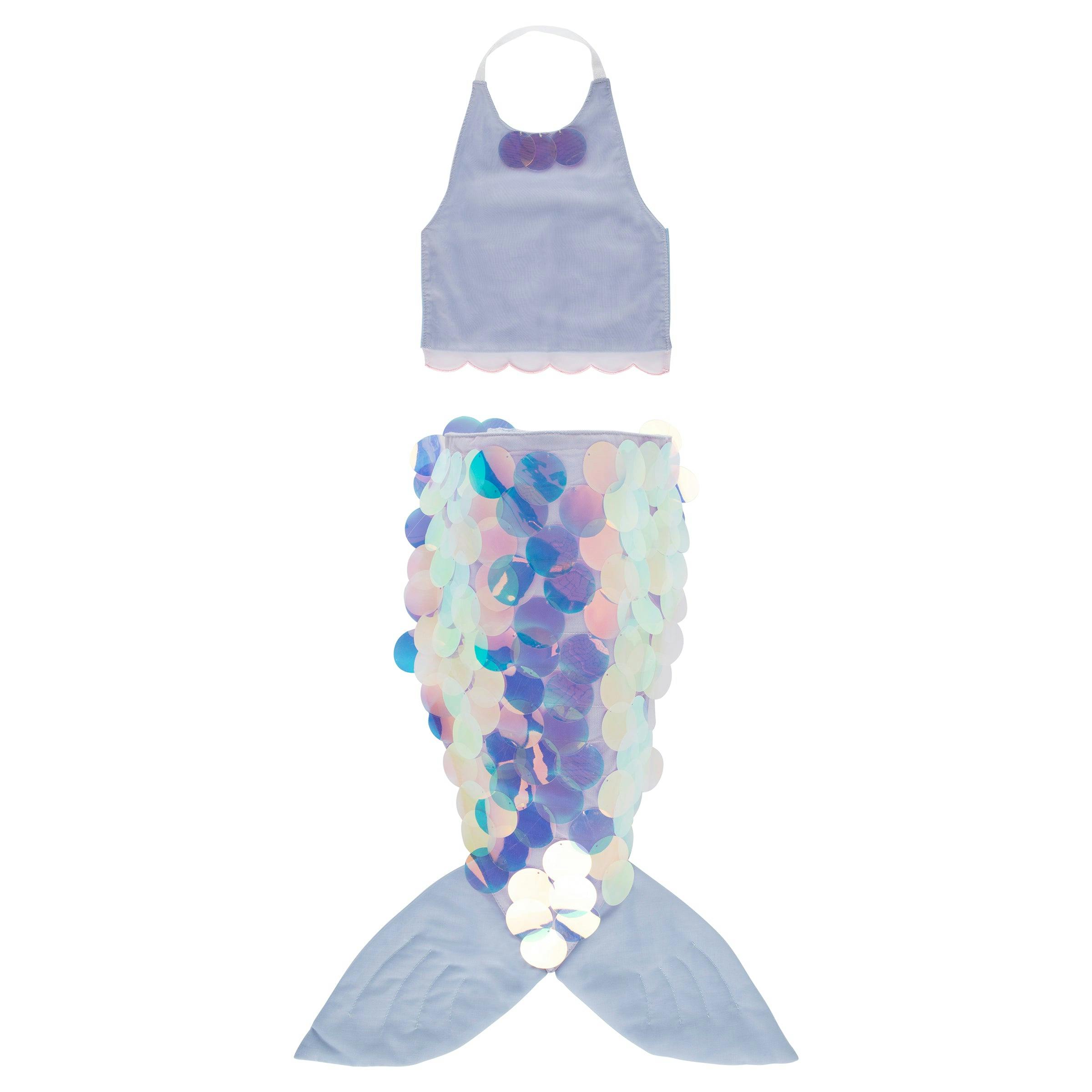 Mermaid Wrap Costume Age 5-6