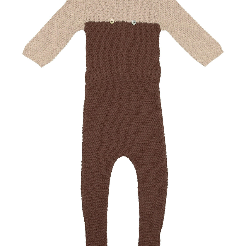 Cutie Color-Block Long Sleeve Footie