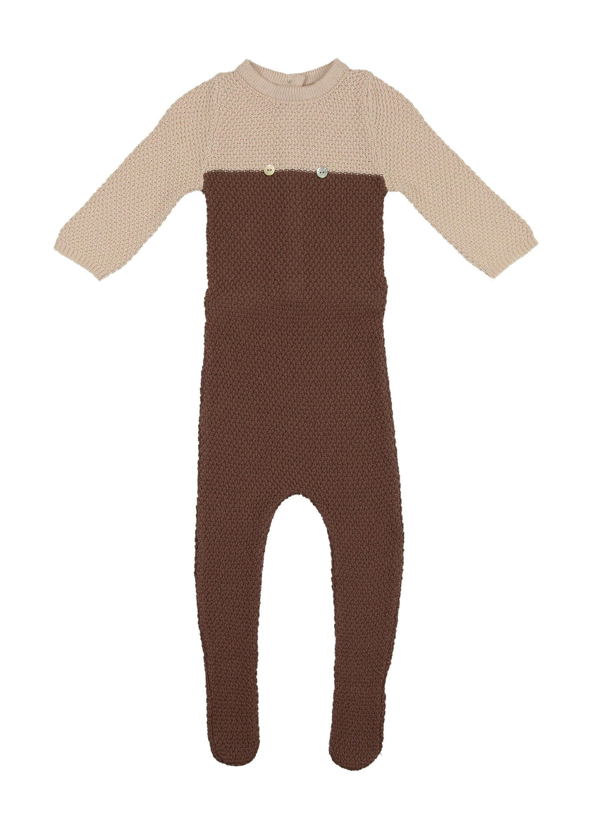 Cutie Color-Block Long Sleeve Footie