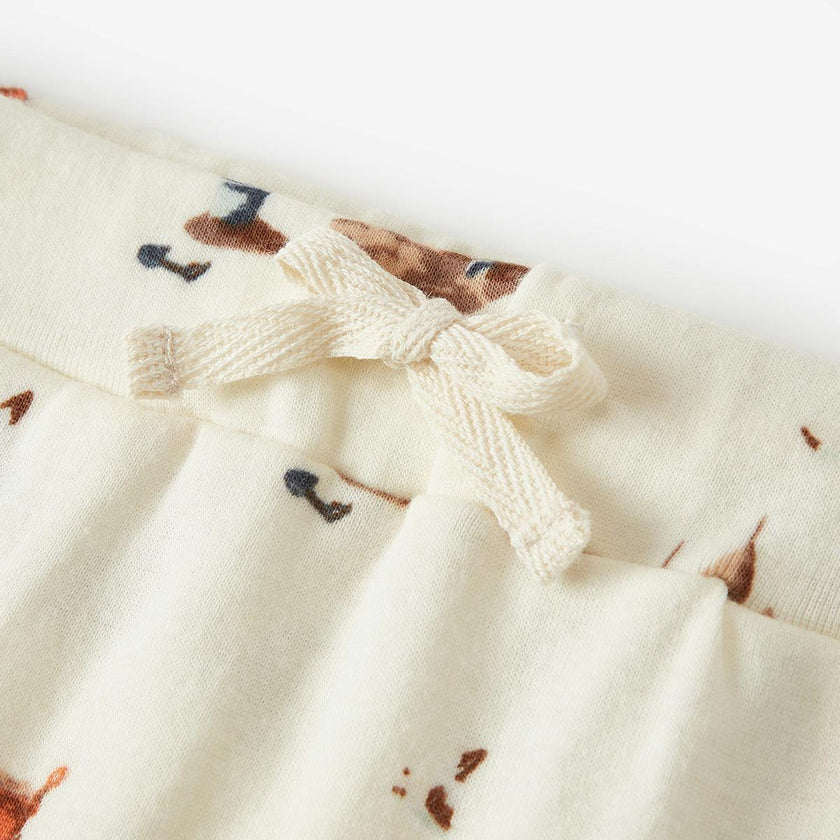 Sandcastle Organic Cotton Baby Jogger Pants