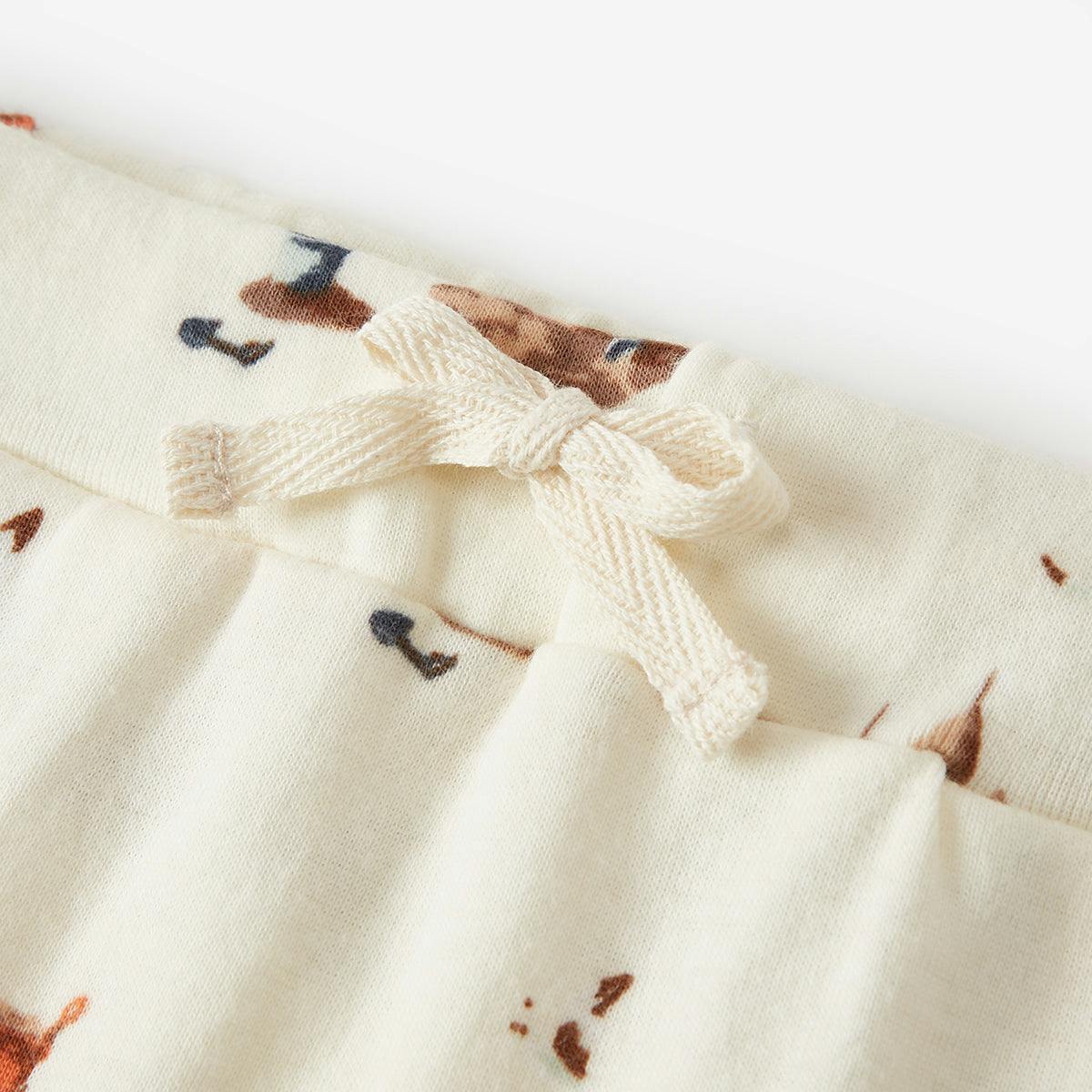 Sandcastle Organic Cotton Baby Jogger Pants