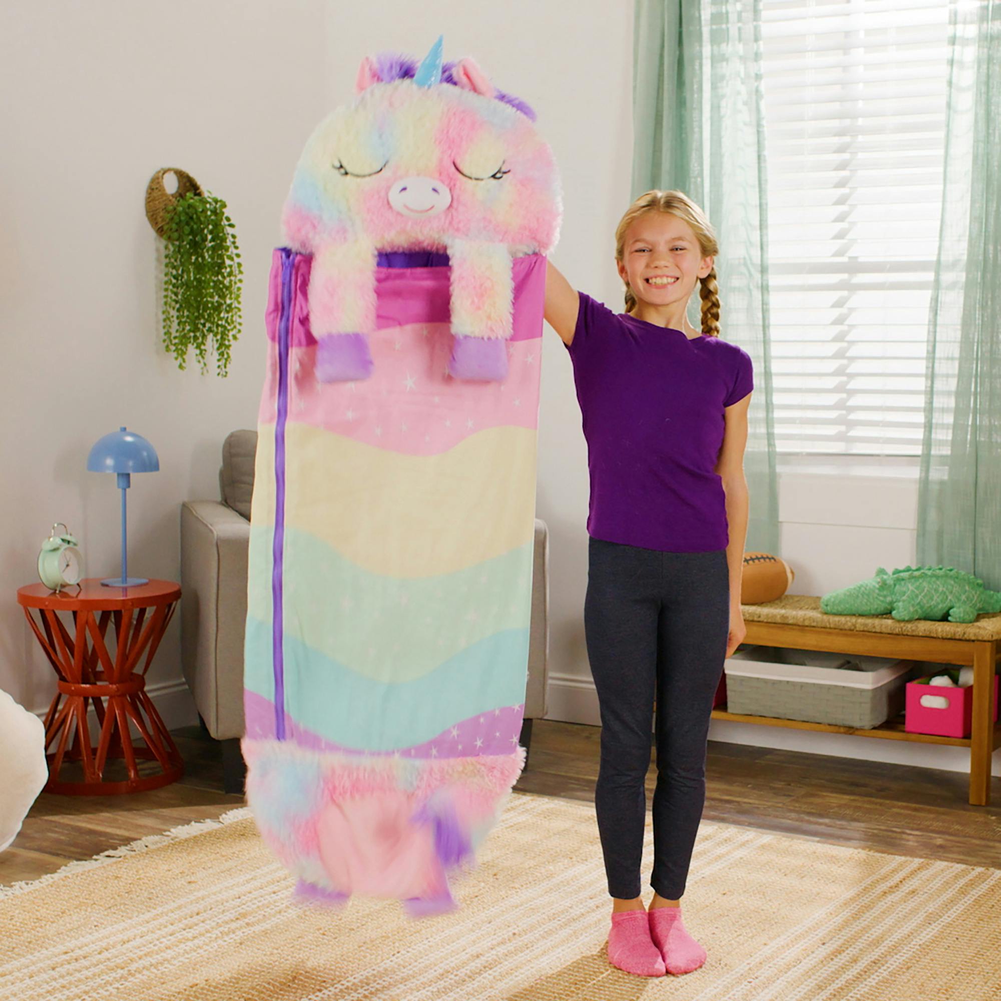 Happy Nappers: S4 Lg - Rainbow Unicorn