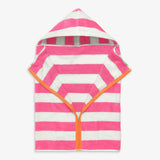 Kids stripe hoodie towel