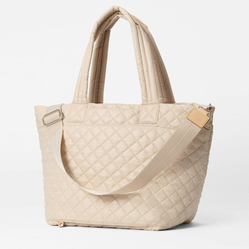 Buff Medium Metro Tote Deluxe