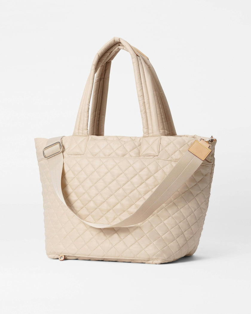 Sand Medium Metro Tote Deluxe