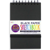 Black DIY Cover Sketchbook