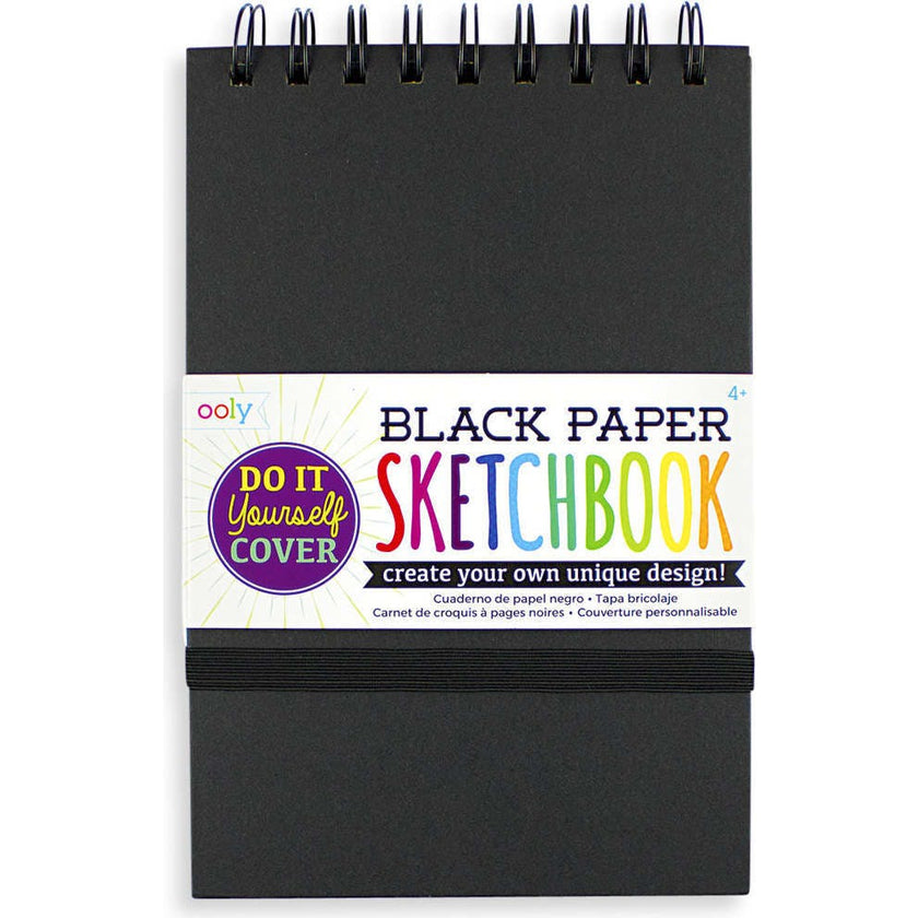 Black DIY Cover Sketchbook