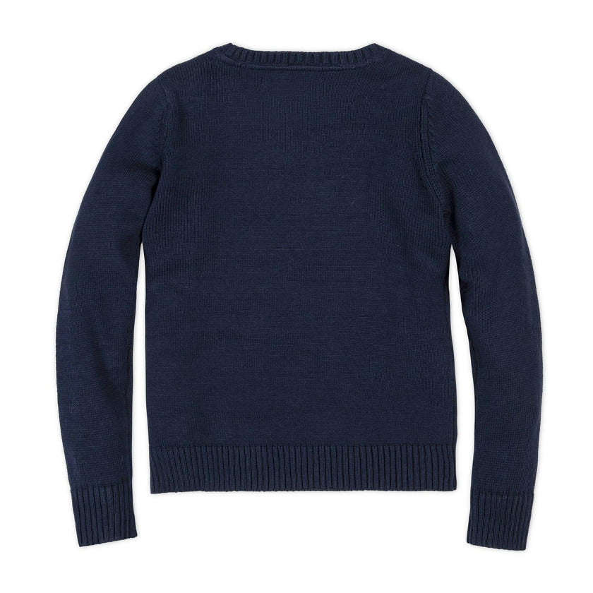 Organic Crew Neck Flag Sweater