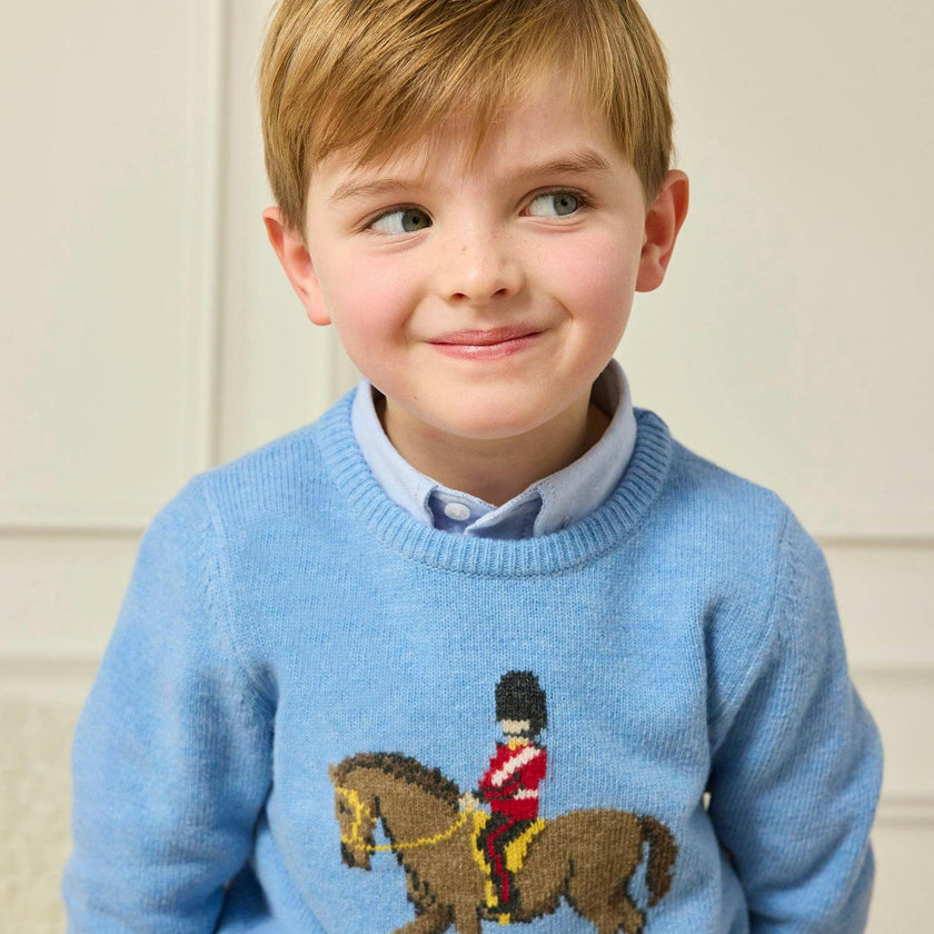 Guardsman on Horse Sweater