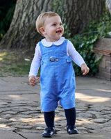 Baby Archie Romper in Steam Train