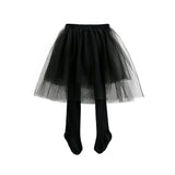 Black Tulle Twirl Skirt