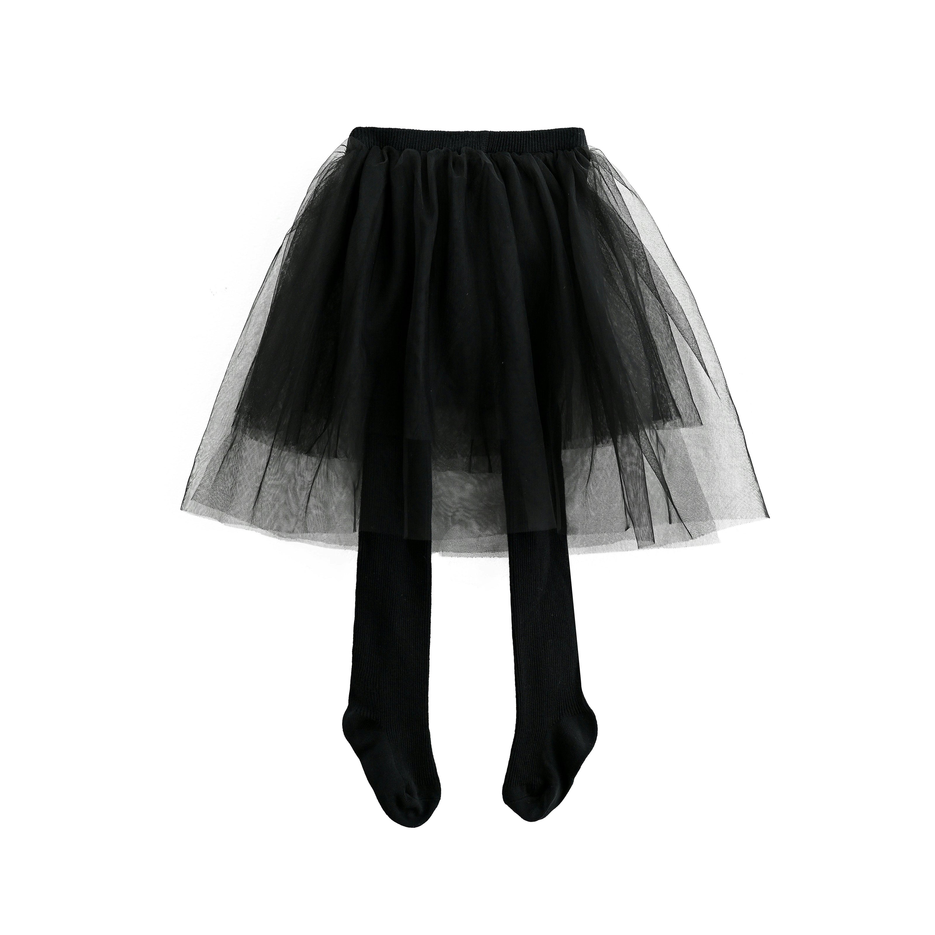 Black Tulle Twirl Skirt