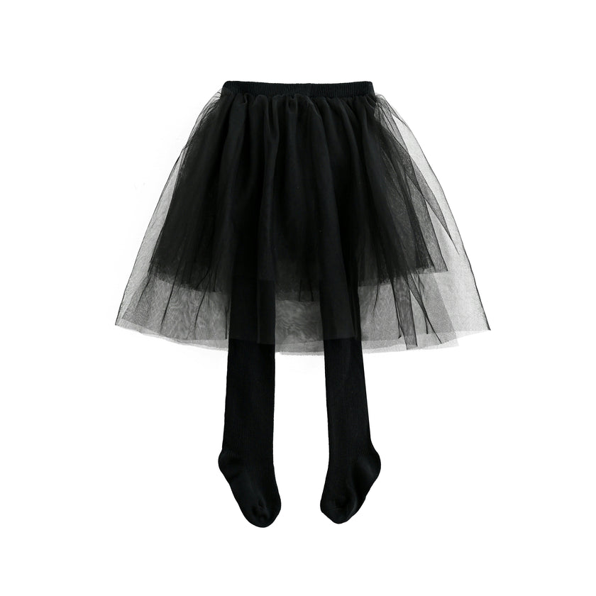 Black Tulle Twirl Skirt