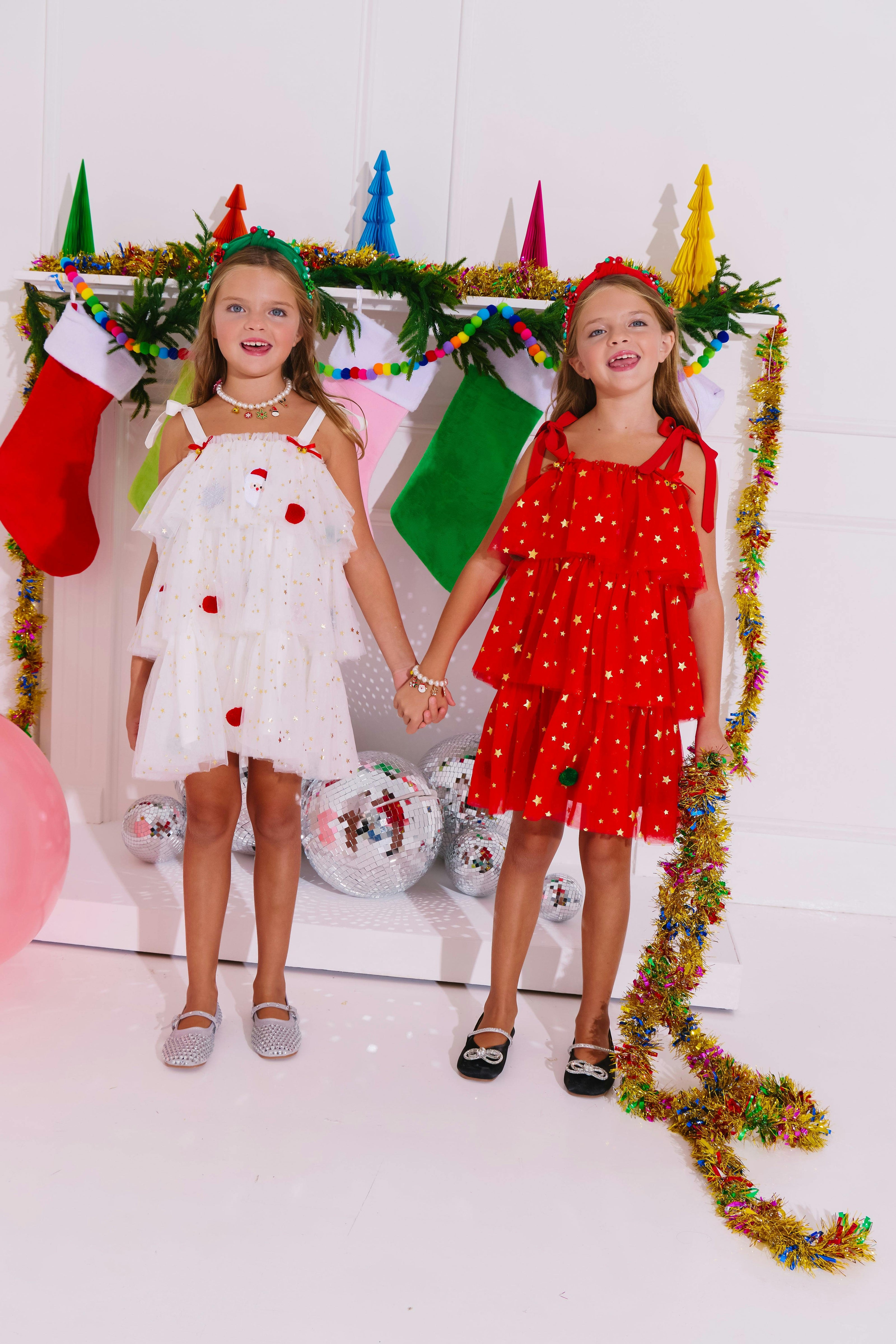 Christmas Starry Tulle Dress