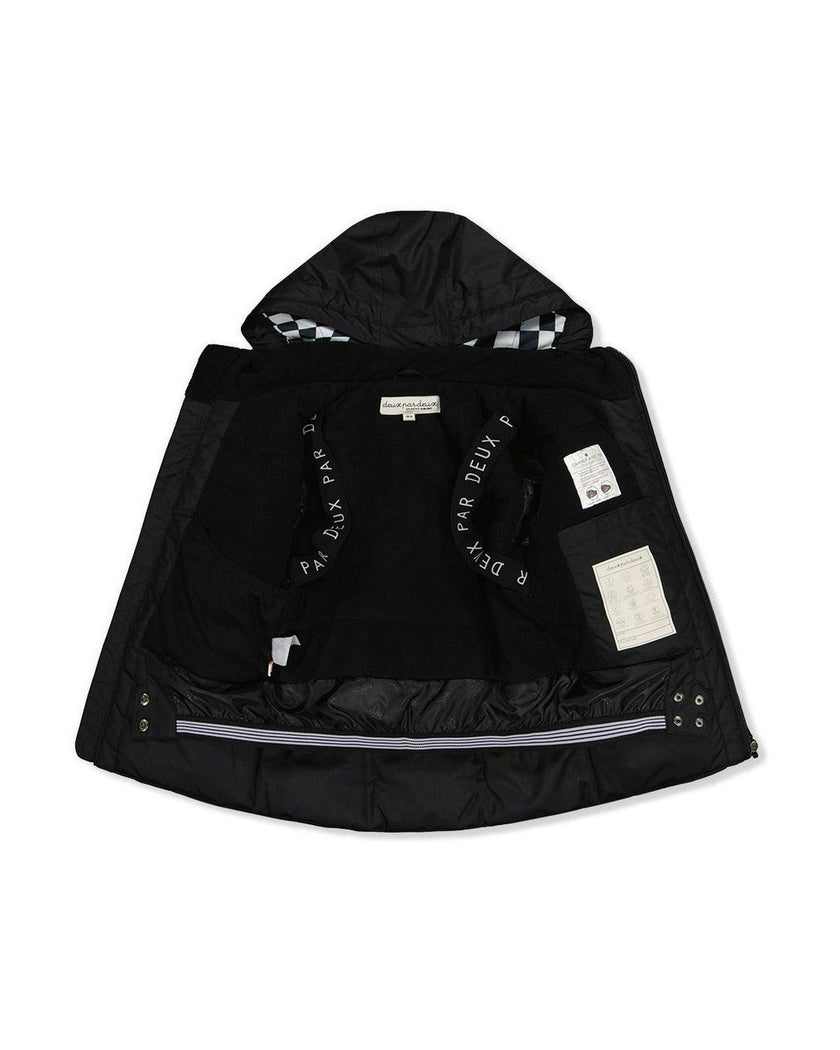 Two Piece Teknik Snowsuit Black And White