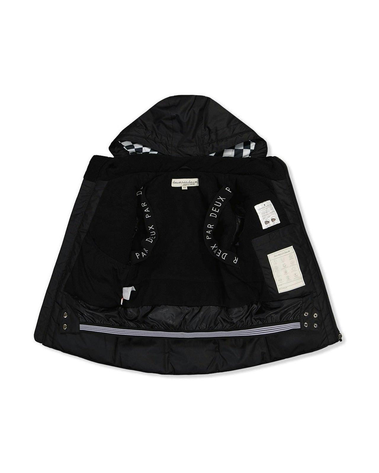 Two Piece Teknik Snowsuit Black And White