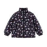 Blake Reversible Down Puffer, Black