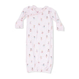 Petite Ballet - Kimono Gown & Ruffle Knotted Hat