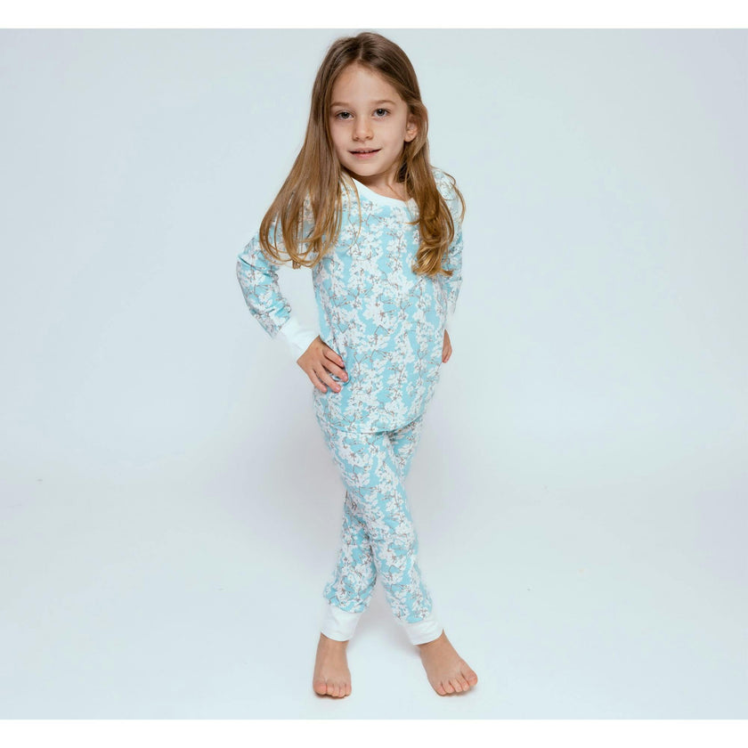 Print Long Sleeve Pajamas