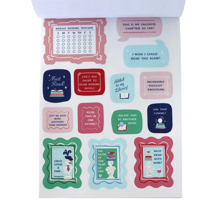 Book Club Sticker Book