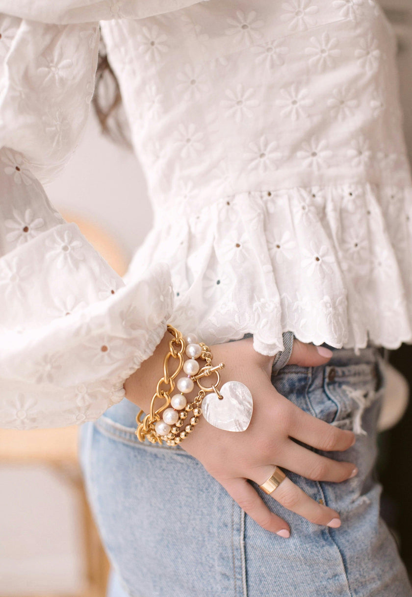 Heart On Your Sleeve Bracelet