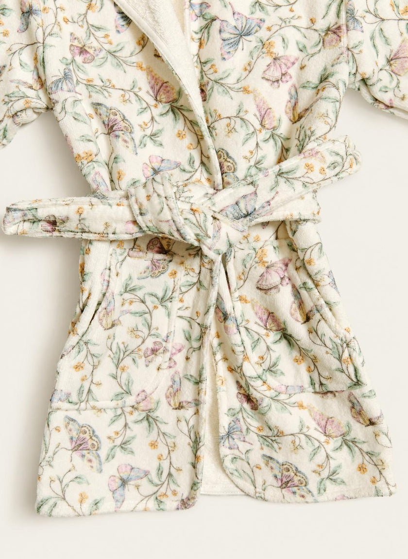 Organic Children’s Bathrobe – Botanical Whisper