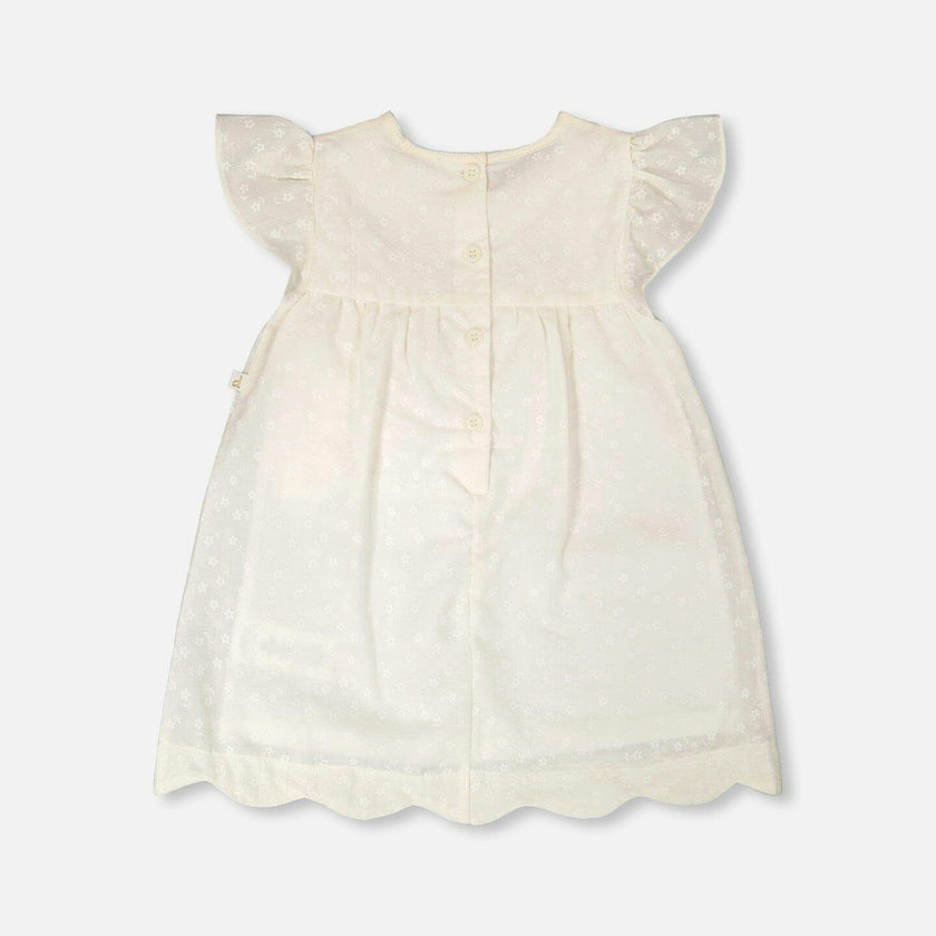 Printed Poplin Dress