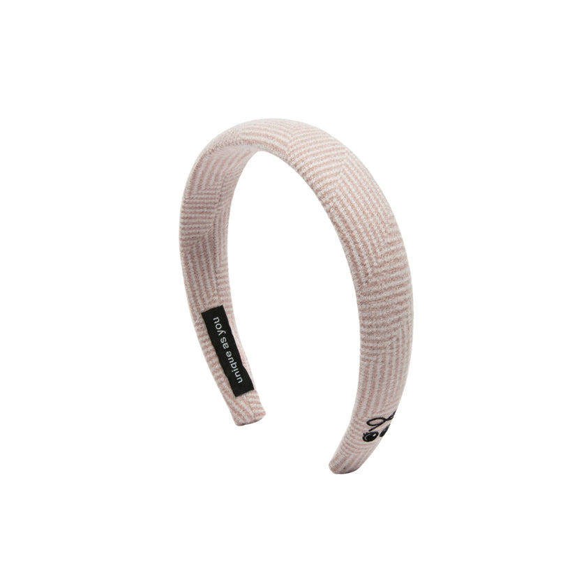 Herringbone Puff Headband