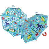 Ocean Colour Changing Umbrella