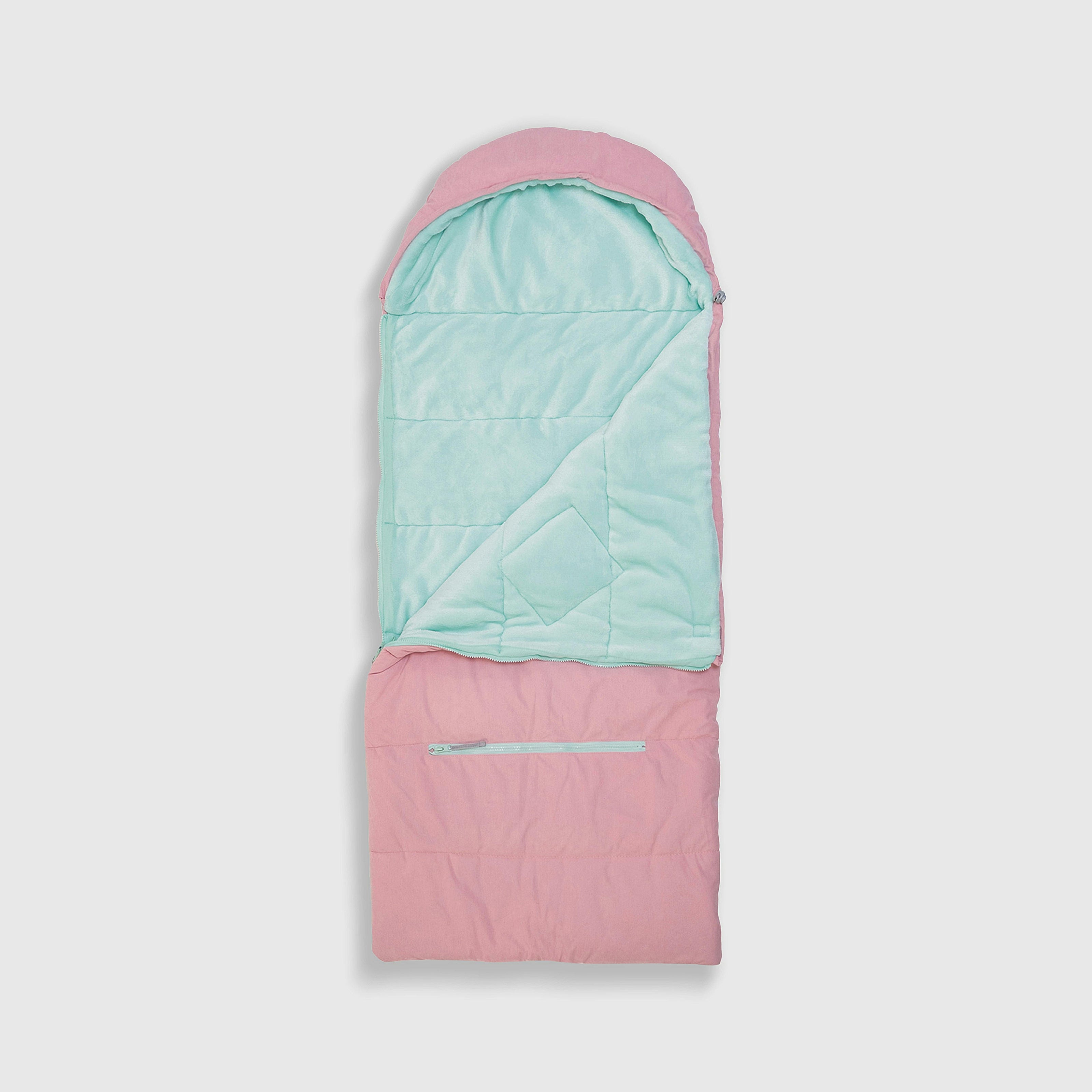Sleep-N-Pack™ – Little Kid Size | Bows & Ruffles Cotton Candy Pink Corduroy