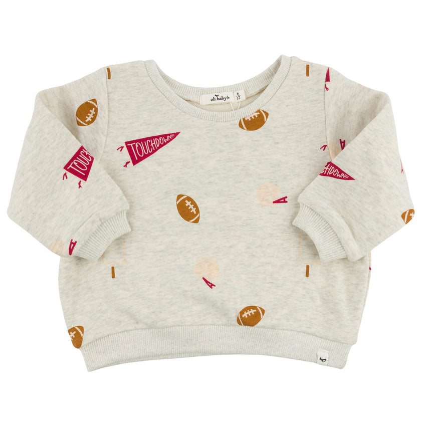 Football Print Brooklyn Boxy