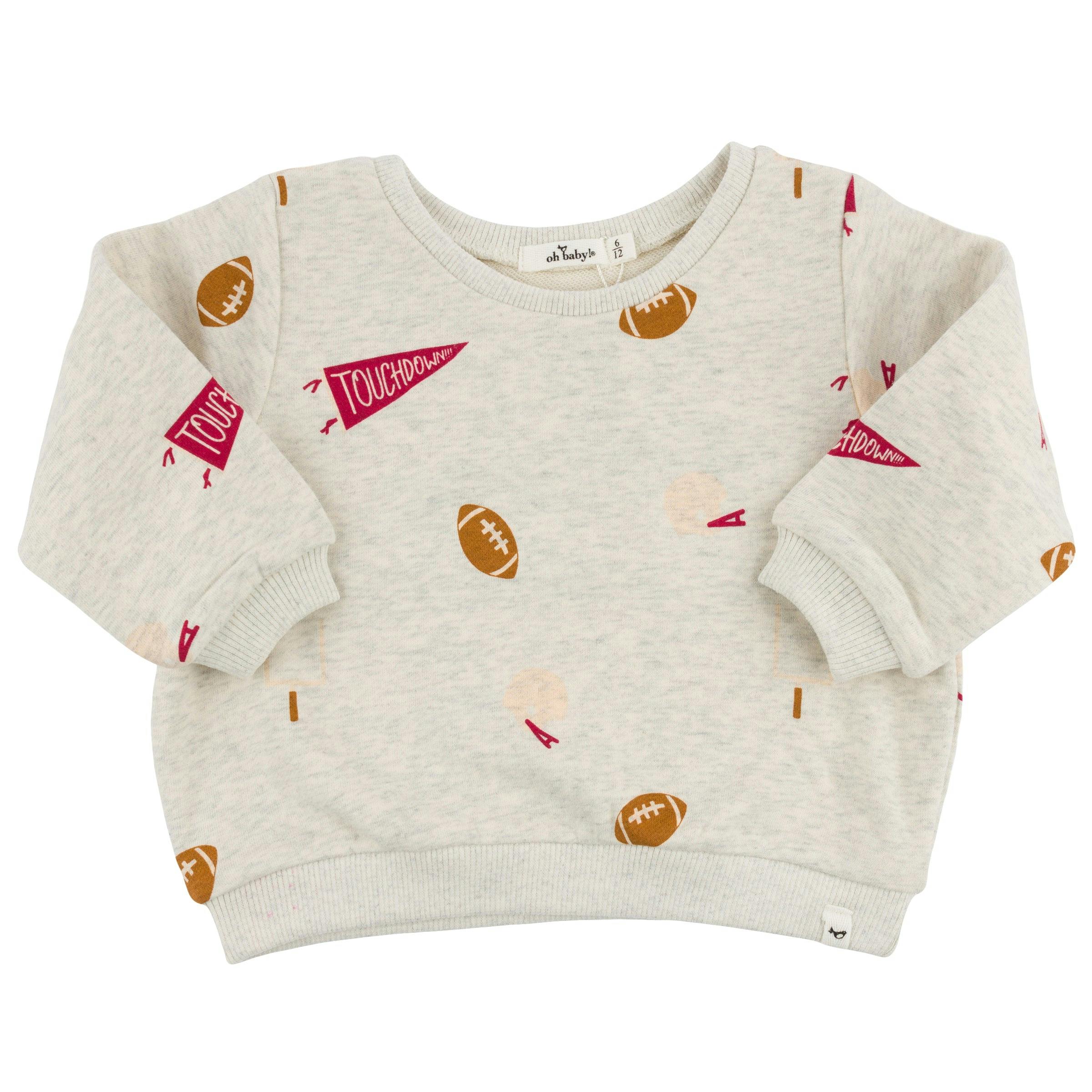 Football Print Brooklyn Boxy
