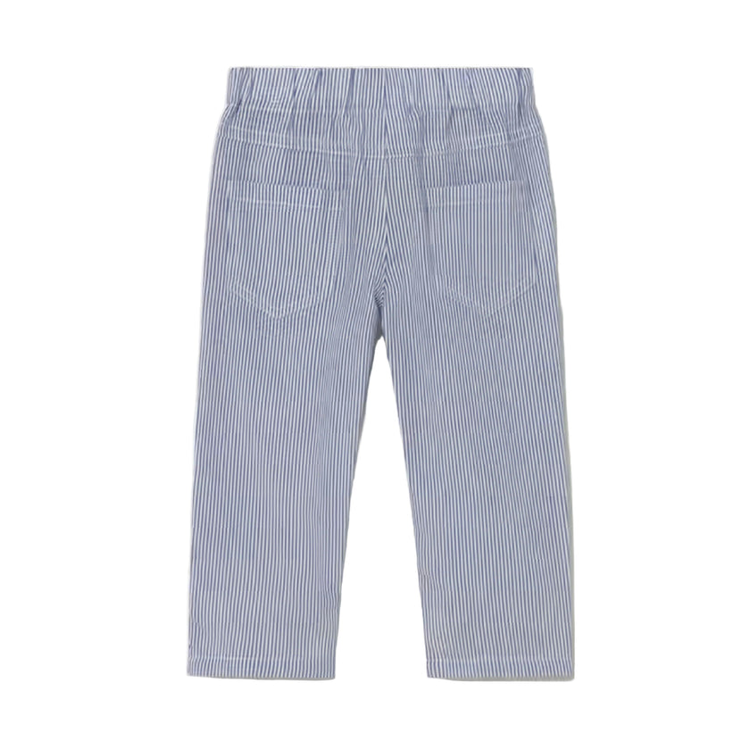 Blue & White Pinstripe Pants