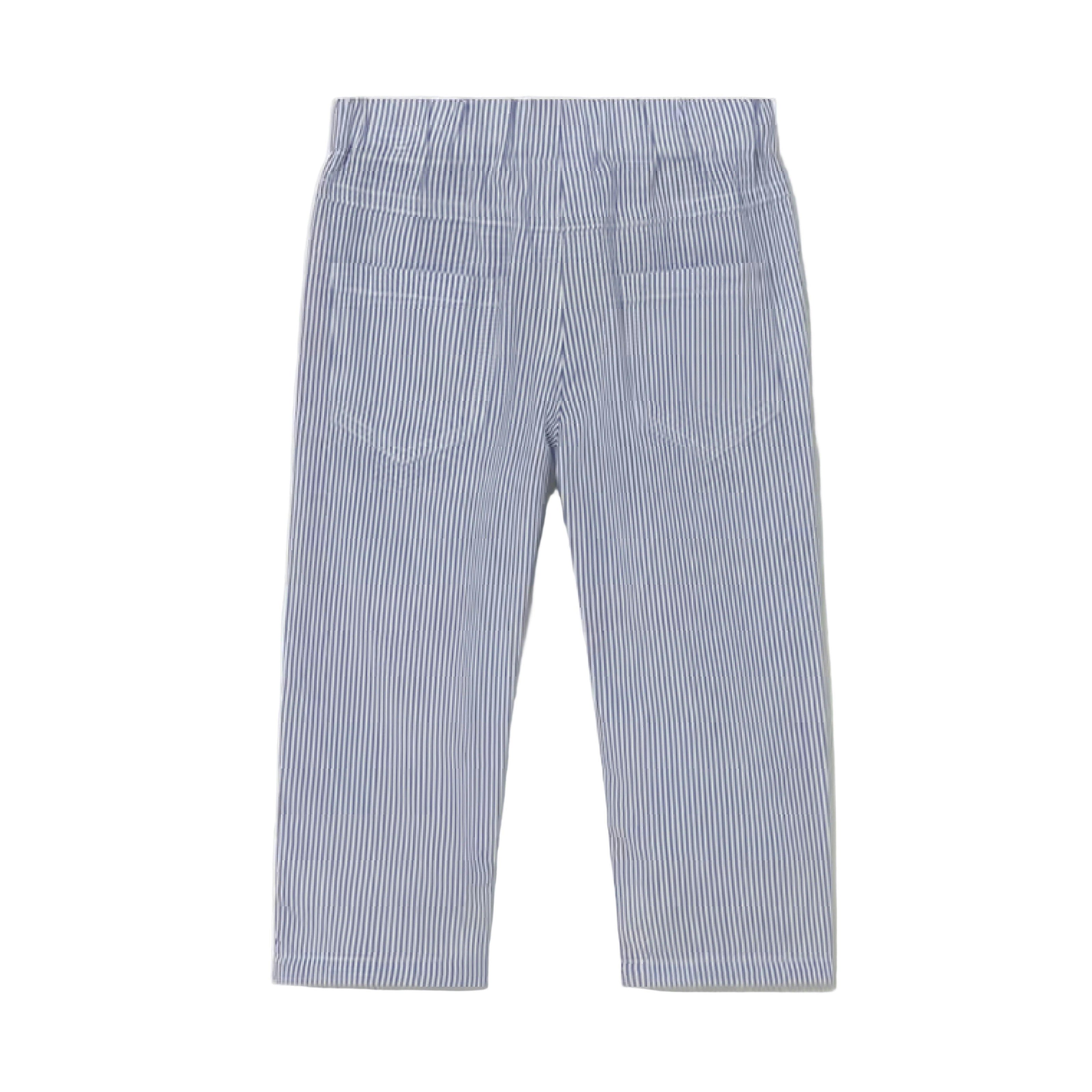 Blue & White Pinstripe Pants