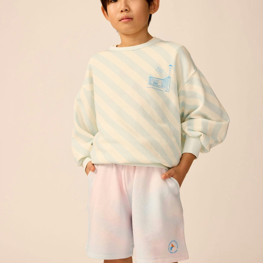 Organic Weekend Shorts in Pink Cloud
