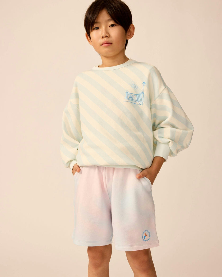 Organic Weekend Shorts in Pink Cloud