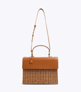 THE LARGE LUNCHER - BROWN WICKER