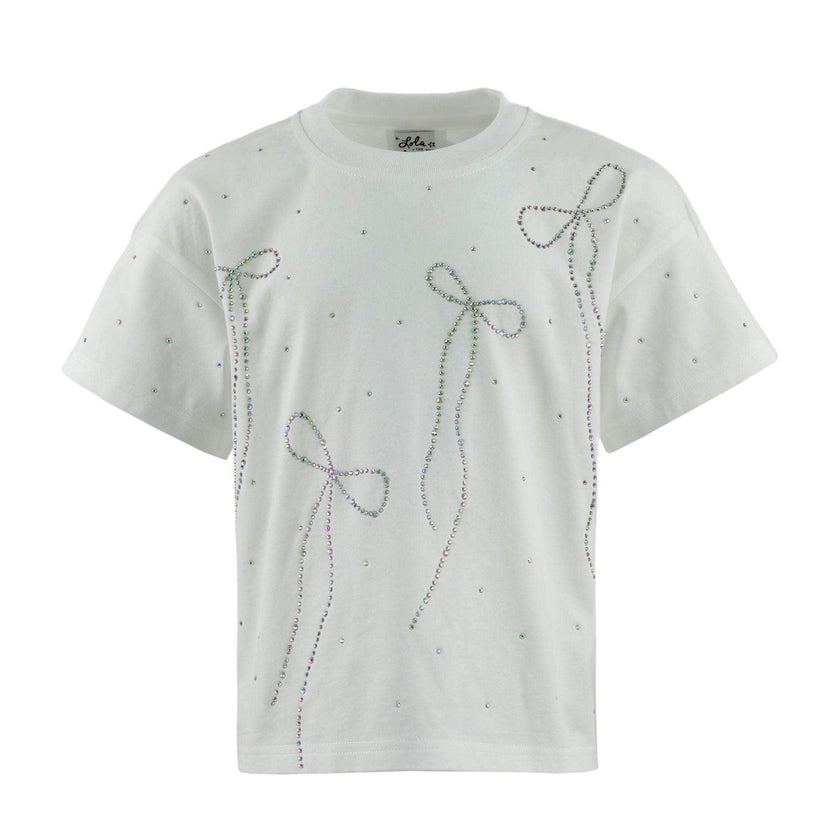 Women's Crystal Bows T-shirt