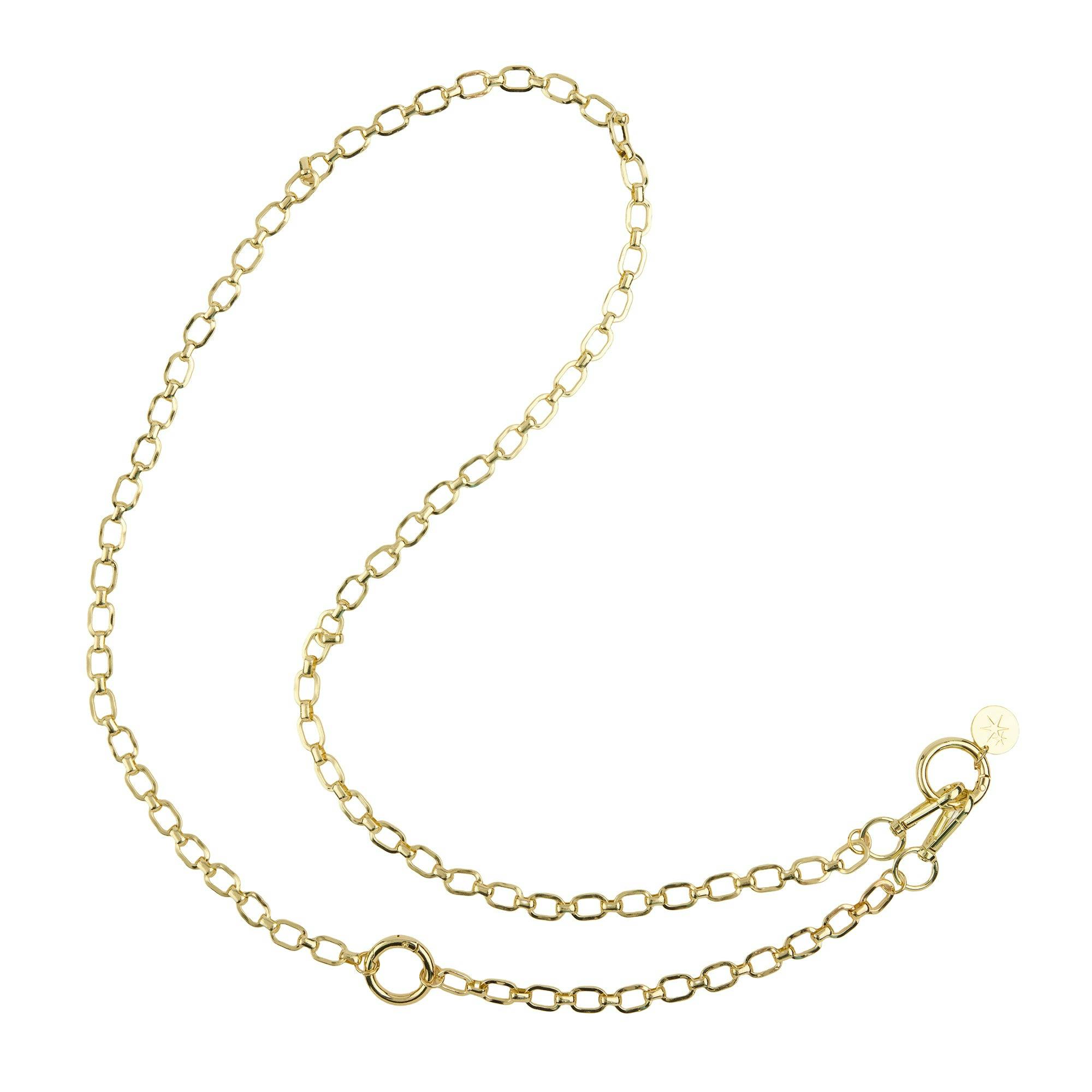 Gold Standard Matte Gold Phone Chain – 26-Inch