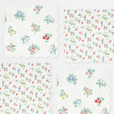 Ditsy Posy Scalloped Large Napkins