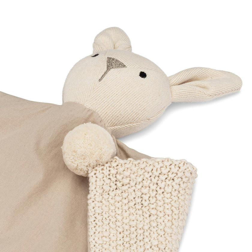Avery Organic Cotton Lovey Blanket (Ollie the Bunny)