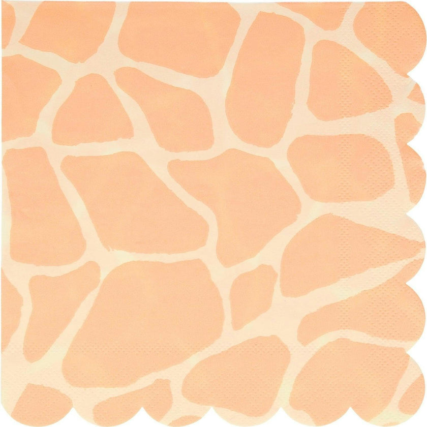 Safari Animal Print Large Napkins