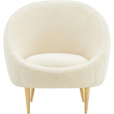 Razia Channel Tufted Tub Chair