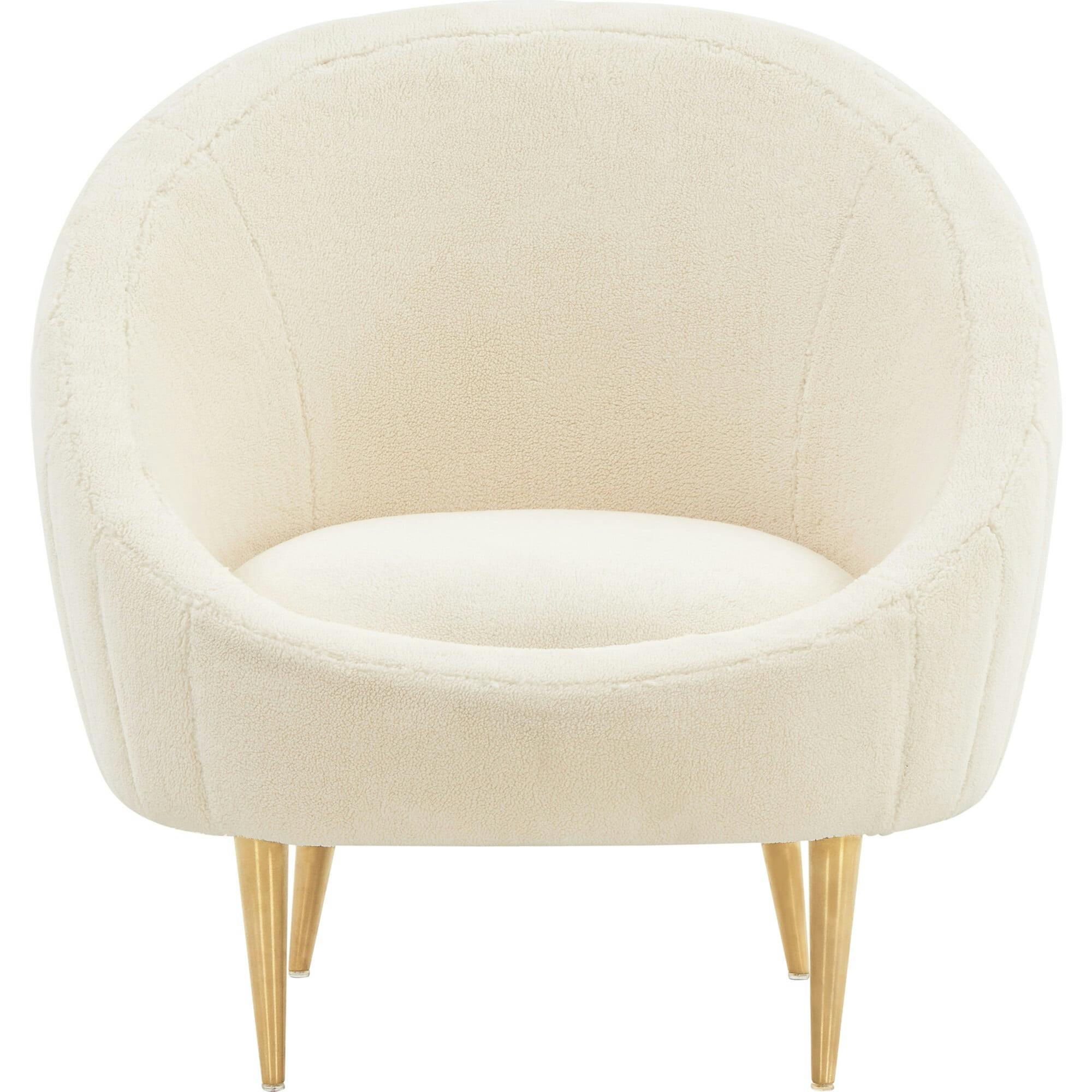 Razia Channel Tufted Tub Chair