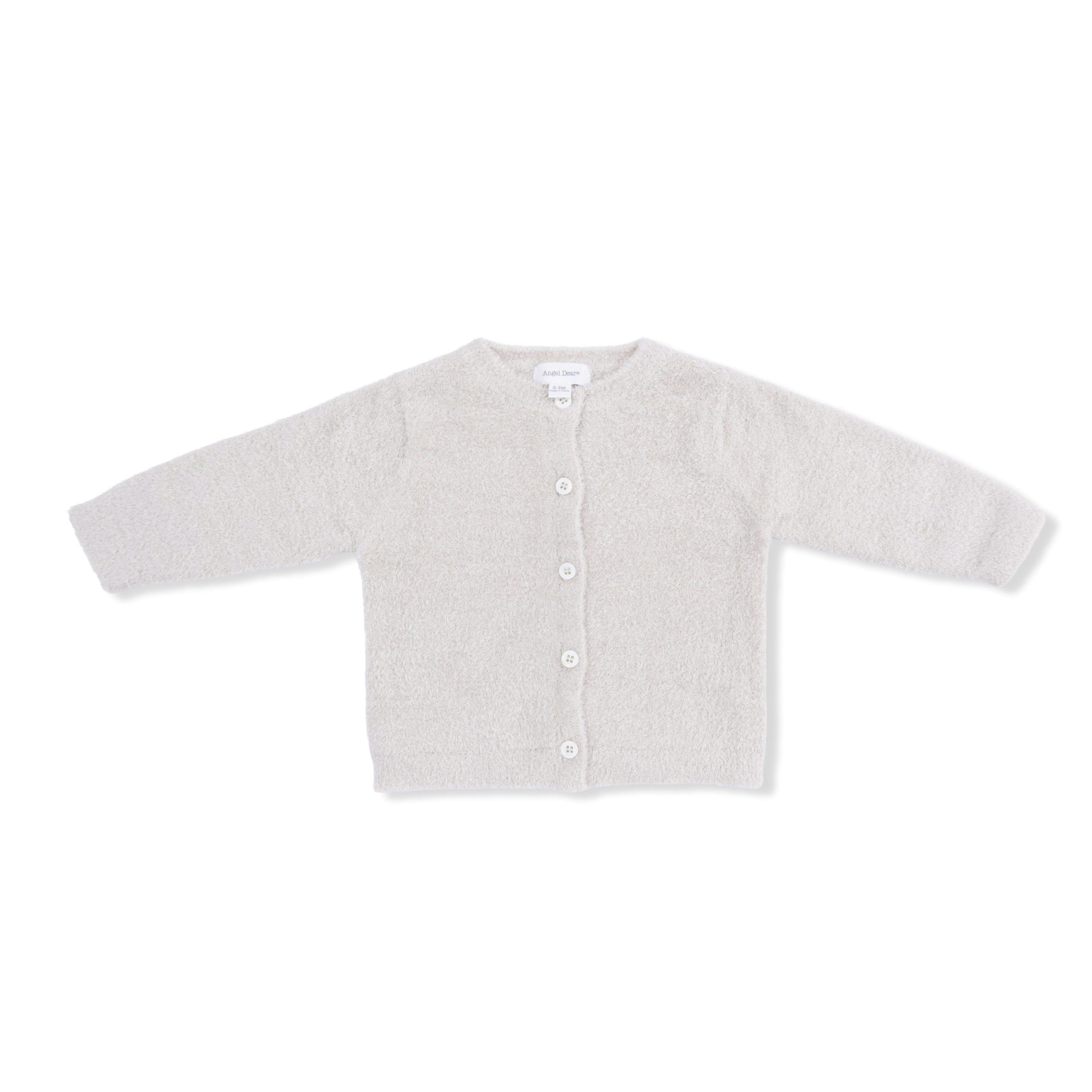 Chenille - Natural Button Down Cardigan 4 Piece Set