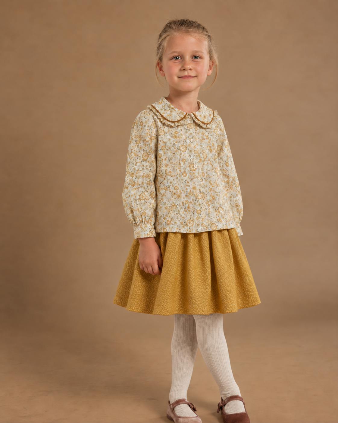 Pestana Skirt Mustard