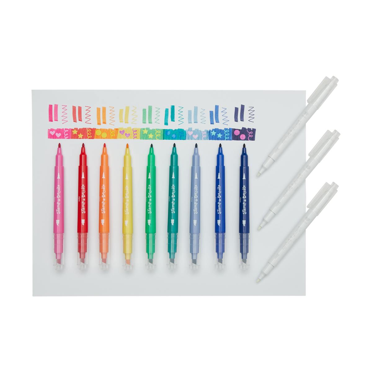 Stamp-A-Doodle Double Ended Markers - Color Changing - Set of 12