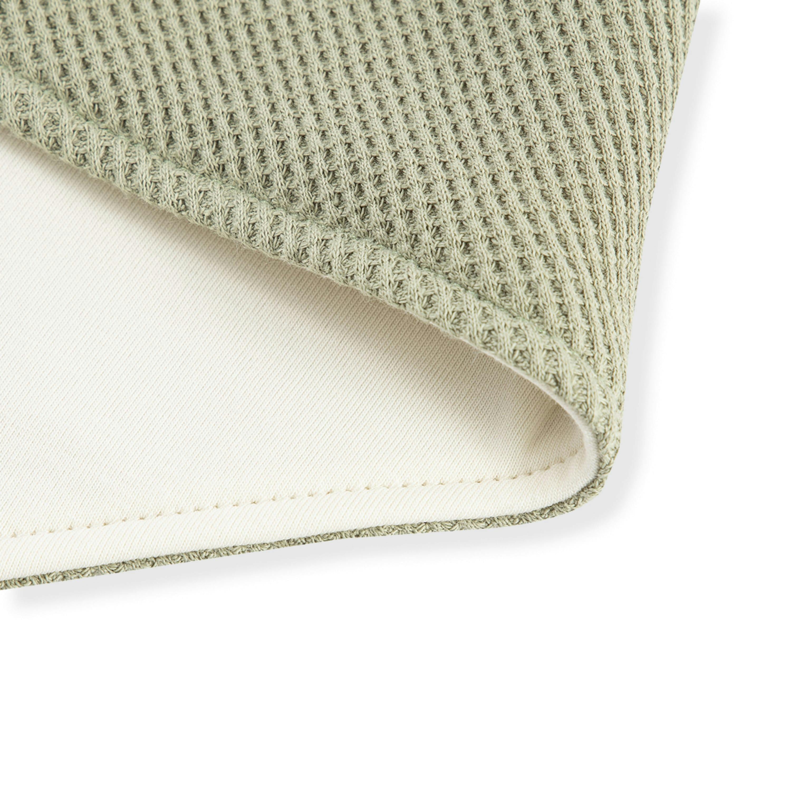 Tea Waffle Kerchief Bib
