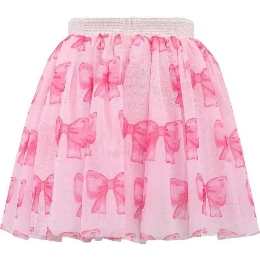 Sweet Pink Bow Skirt