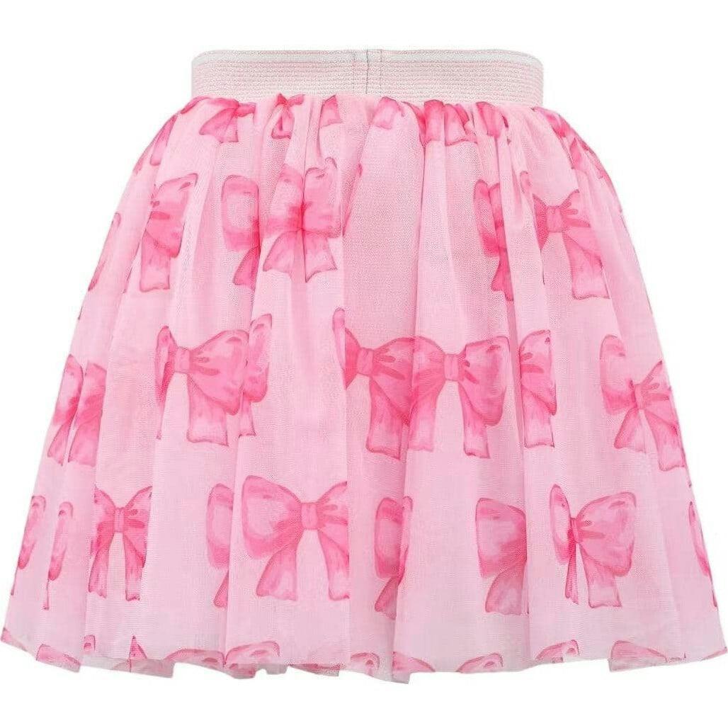Sweet Pink Bow Skirt